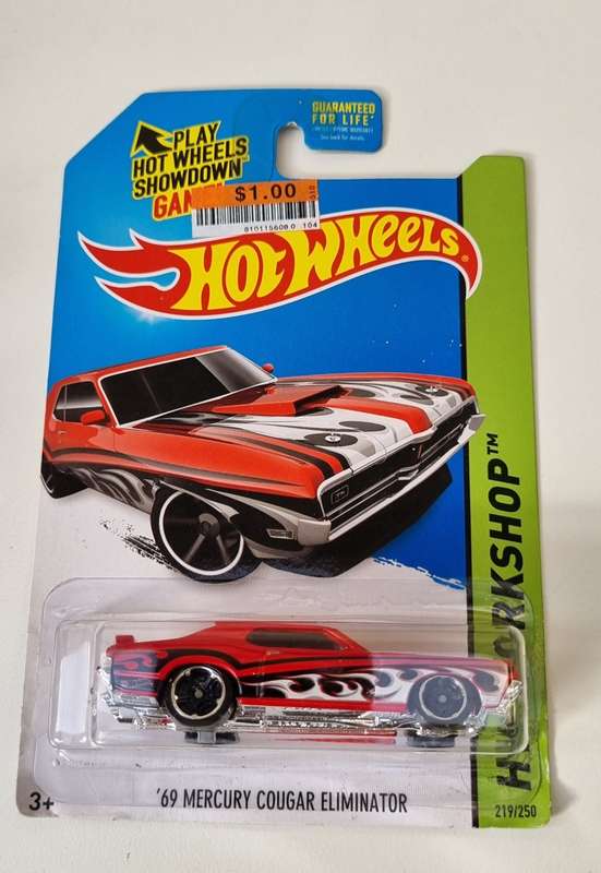 Hot Wheels 69 Mercury Cougar Eliminator