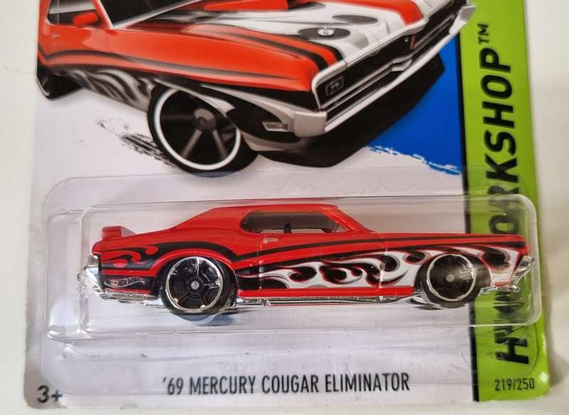 Hot Wheels 69 Mercury Cougar Eliminator