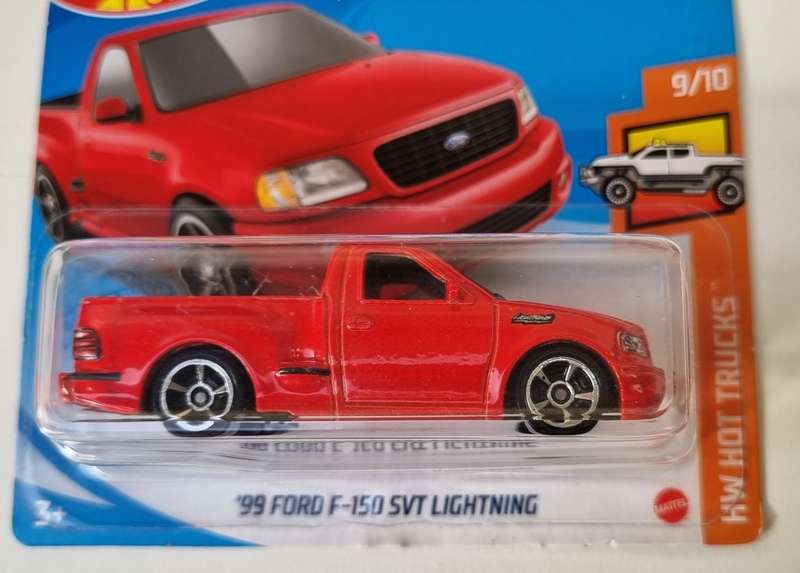 Hot Wheels 99 Ford F-150 SVT Lightning