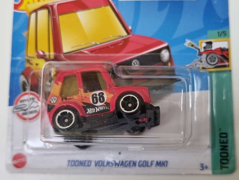 Hot Wheels Tooned Volkswagen Golf MK1