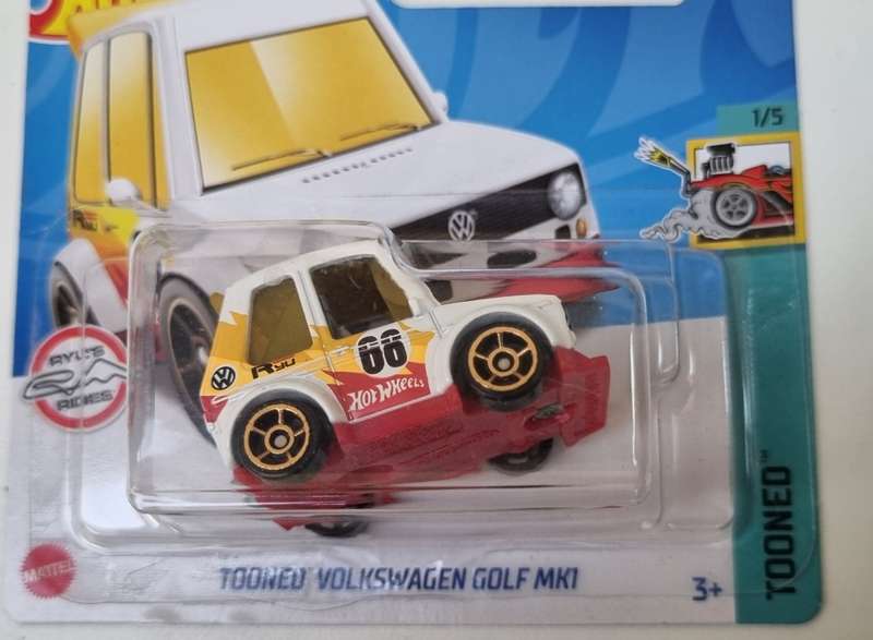 Hot Wheels Tooned Volkswagen Golf MK1