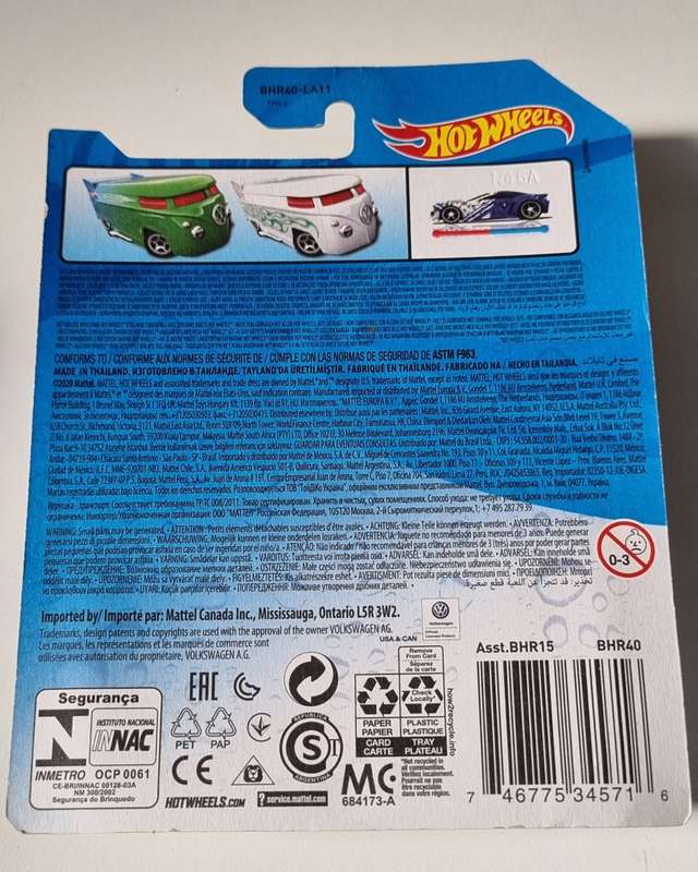 Hot Wheels Volkswagen Drag Bus Color Shifters