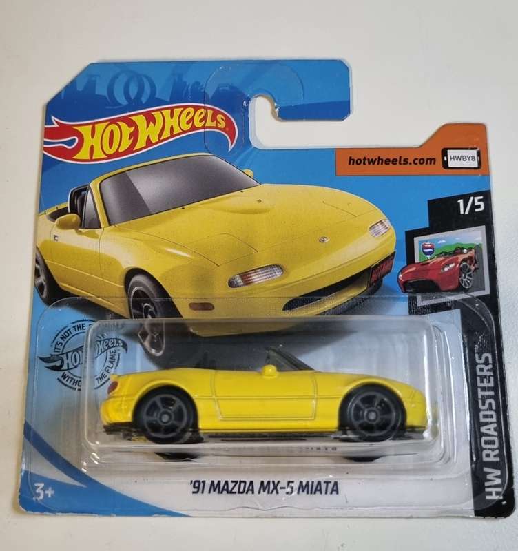 Hot Wheels 91 Mazda MX-5 Miata