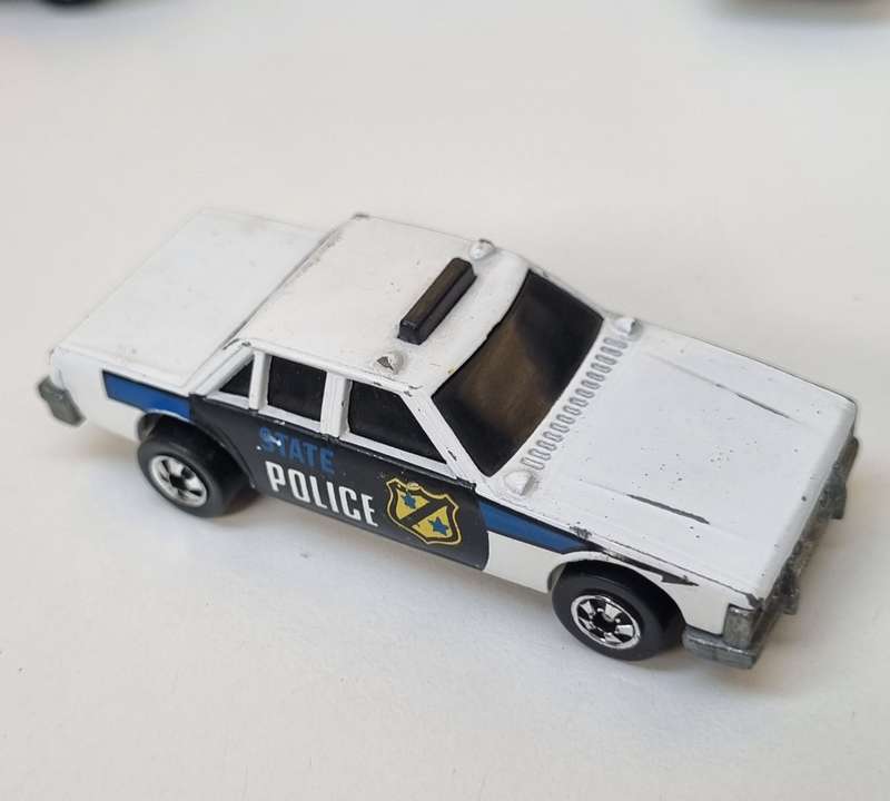Hot Wheels Vintage State Police Crack Up