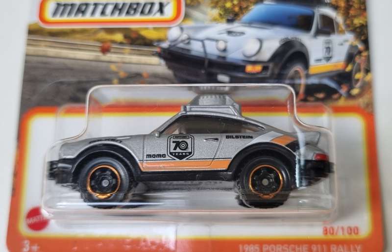 Matchbox 1985 Porsche 911 Rally 70 Special Edition