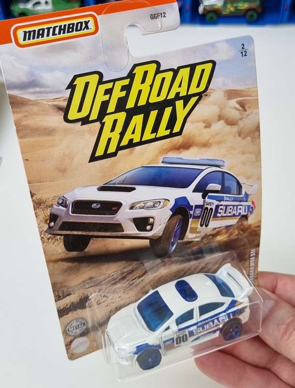 Matchbox Off Road Rally 2015 Subaru WRX STI