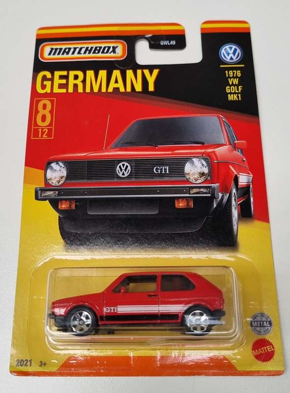 Matchbox Germany 1976 VW Golf MK1