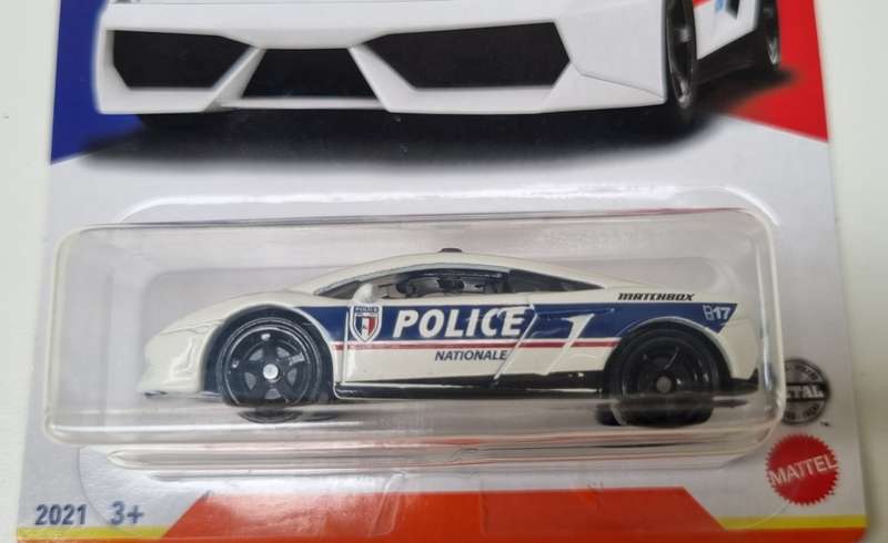 Matchbox France Lamborghini Gallardo Police
