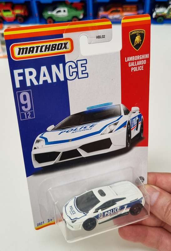 Matchbox France Lamborghini Gallardo Police