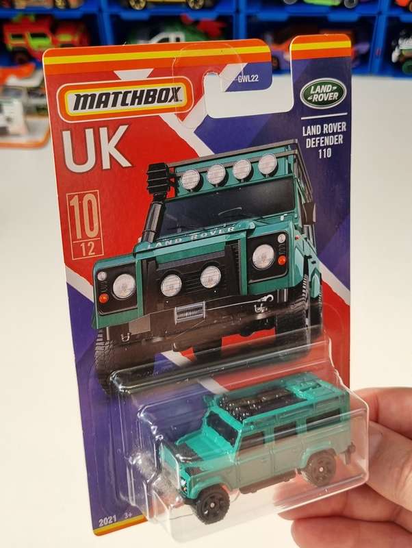 Matchbox UK Land Rover Defender 110