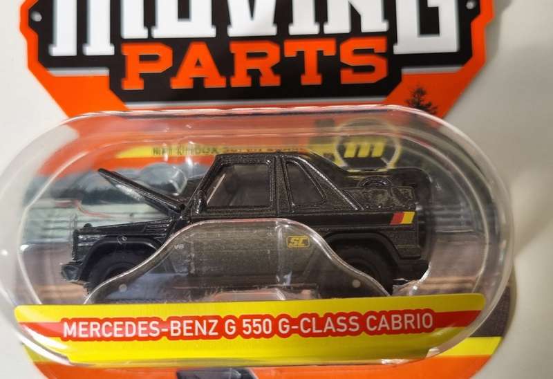 Matchbox Mercedes-Benz G 550 G Class Cabrio Super Chase Moving Parts