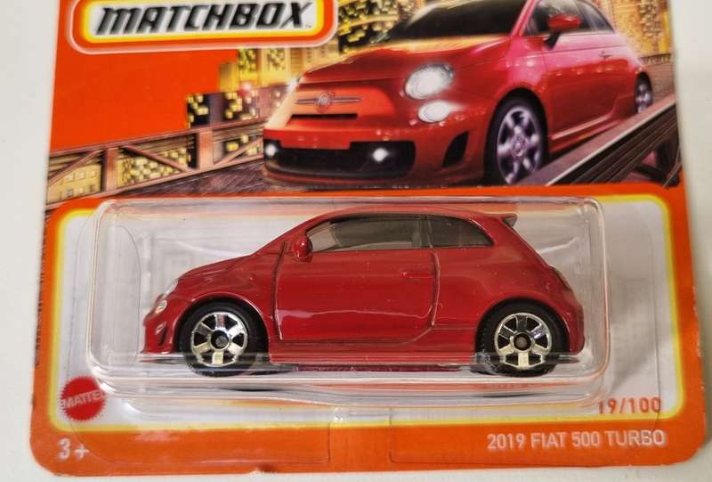 Matchbox 2019 Fiat 500 Turbo