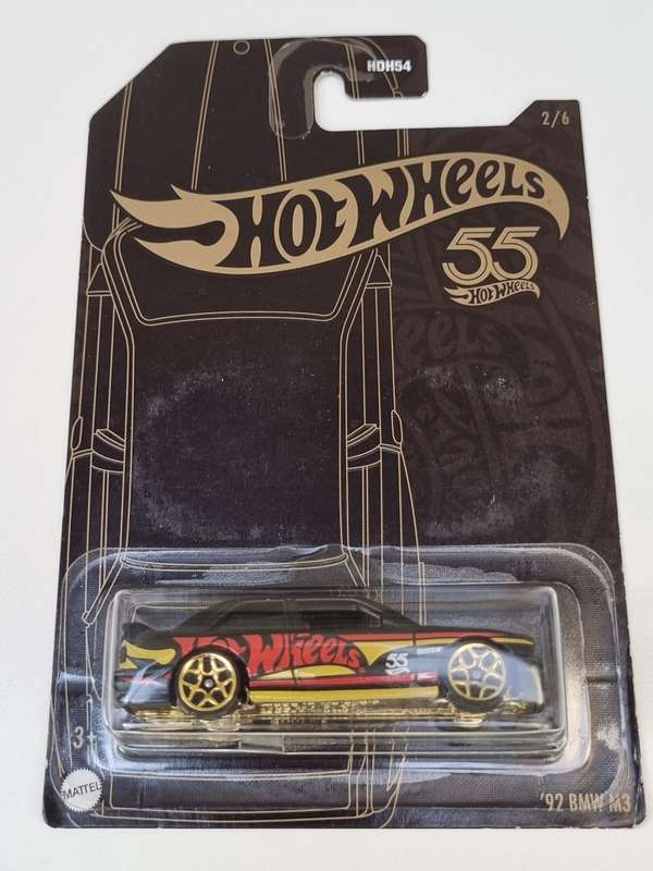 Hot Wheels 92 BMW M3 55 Years