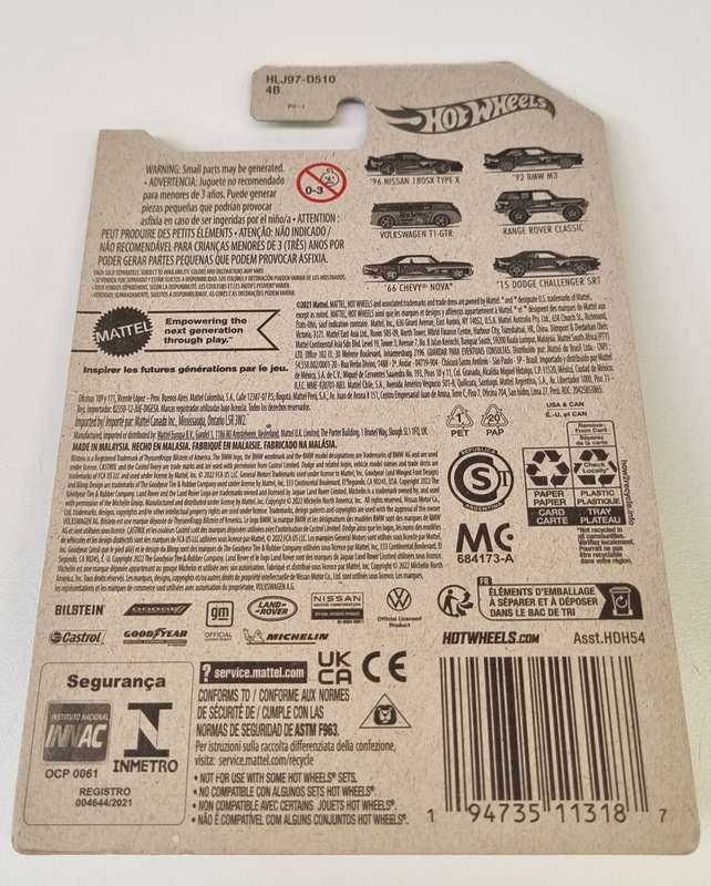 Hot Wheels 92 BMW M3 55 Years