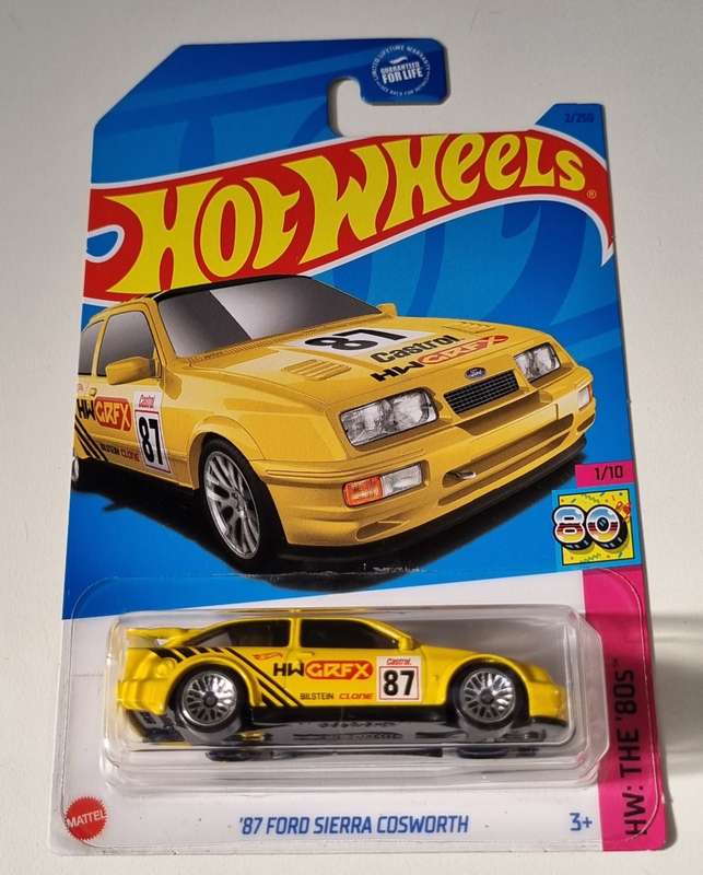 Hot Wheels 87 Ford Sierra Cosworth