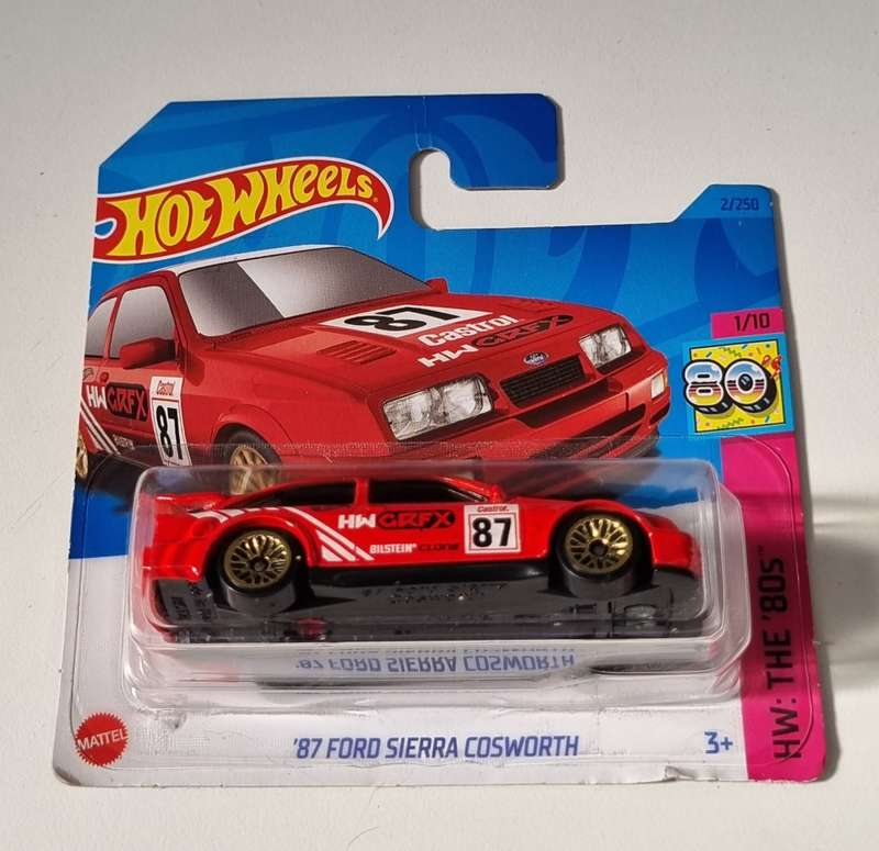 Hot Wheels 87 Ford Sierra Cosworth