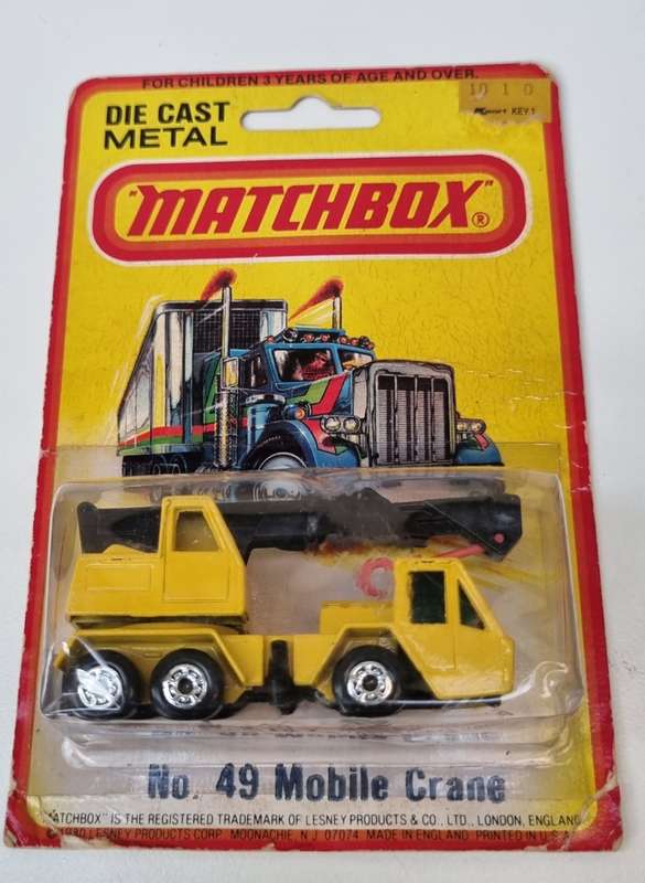 Matchbox Lesney Mobile Crane