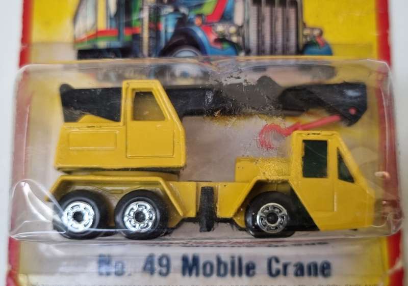 Matchbox Lesney Mobile Crane