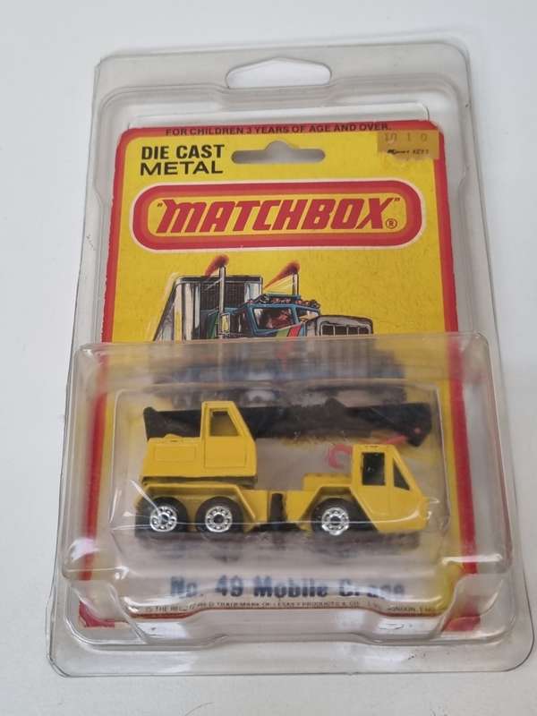 Matchbox Lesney Mobile Crane