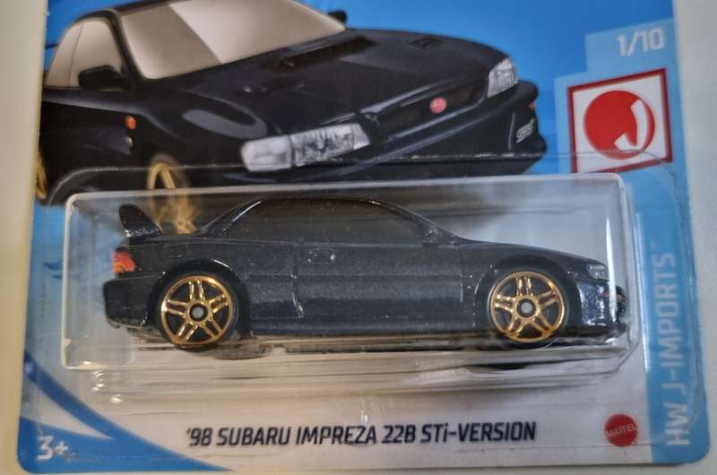 Hot Wheels 98 Subaru Impreza STI