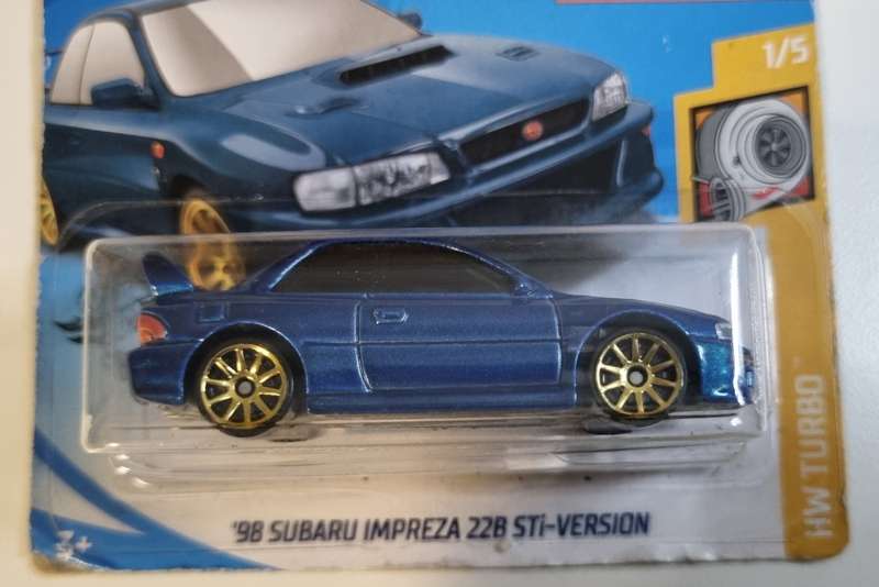Hot Wheels 98 Subaru Impreza STI