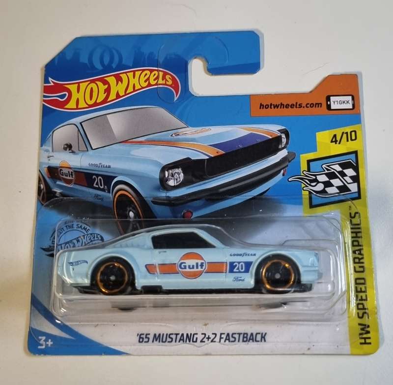 Hot Wheels Gulf 65 Mustang 2+2 Fastback