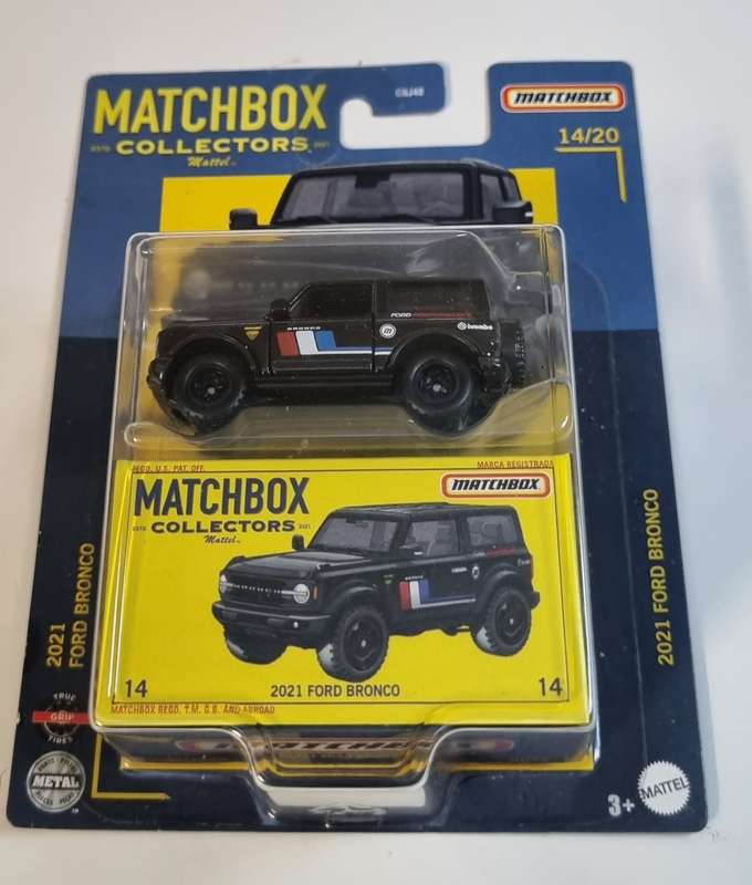 Matchbox Collectors 2021 Ford Bronco