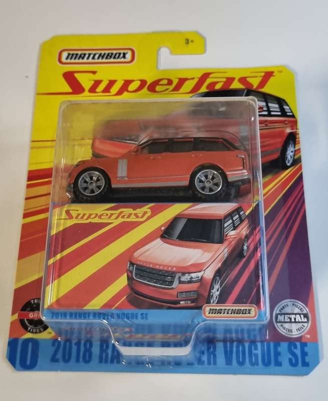 Matchbox Superfast 2018 Range Rover Vogue SE