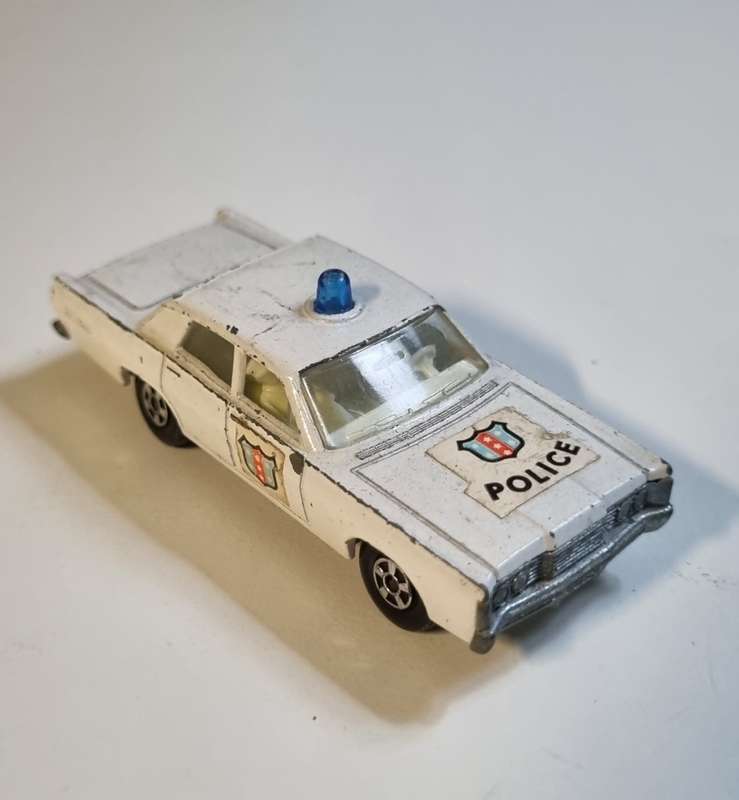 Matchbox Lesney 55D MERCURY POLICE CAR