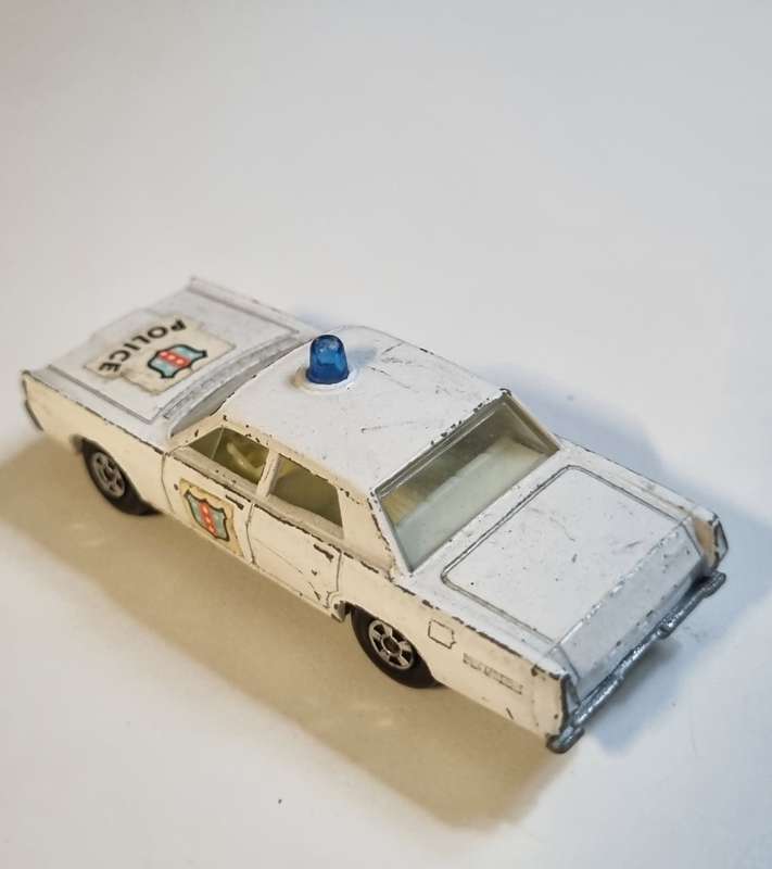 Matchbox Lesney 55D MERCURY POLICE CAR
