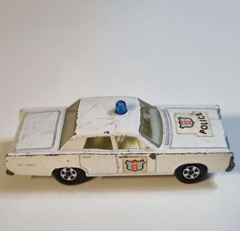 Matchbox Lesney 55D MERCURY POLICE CAR