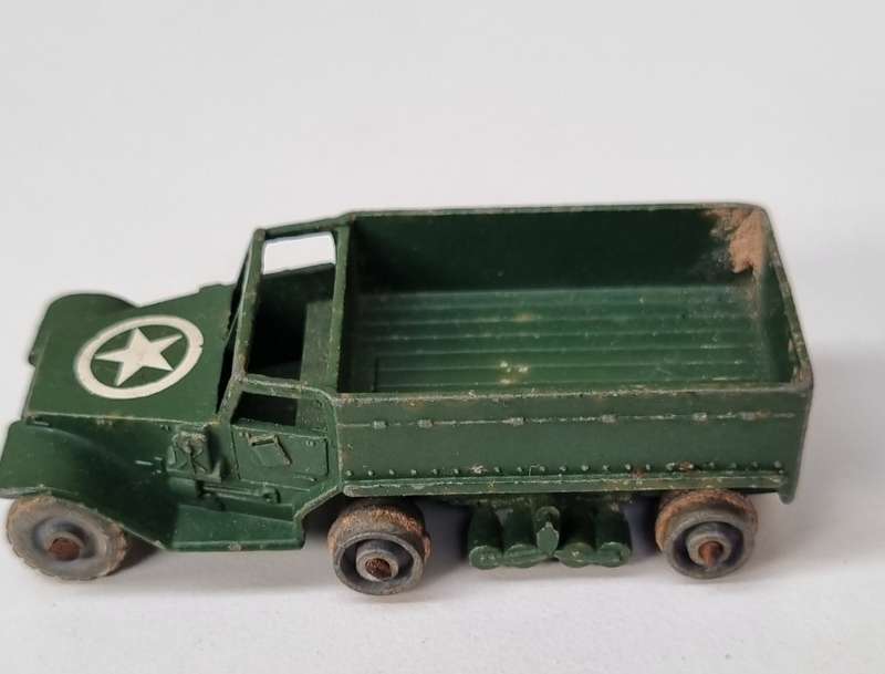 Matchbox Lesney 49A ARMY HALF TRACK M3