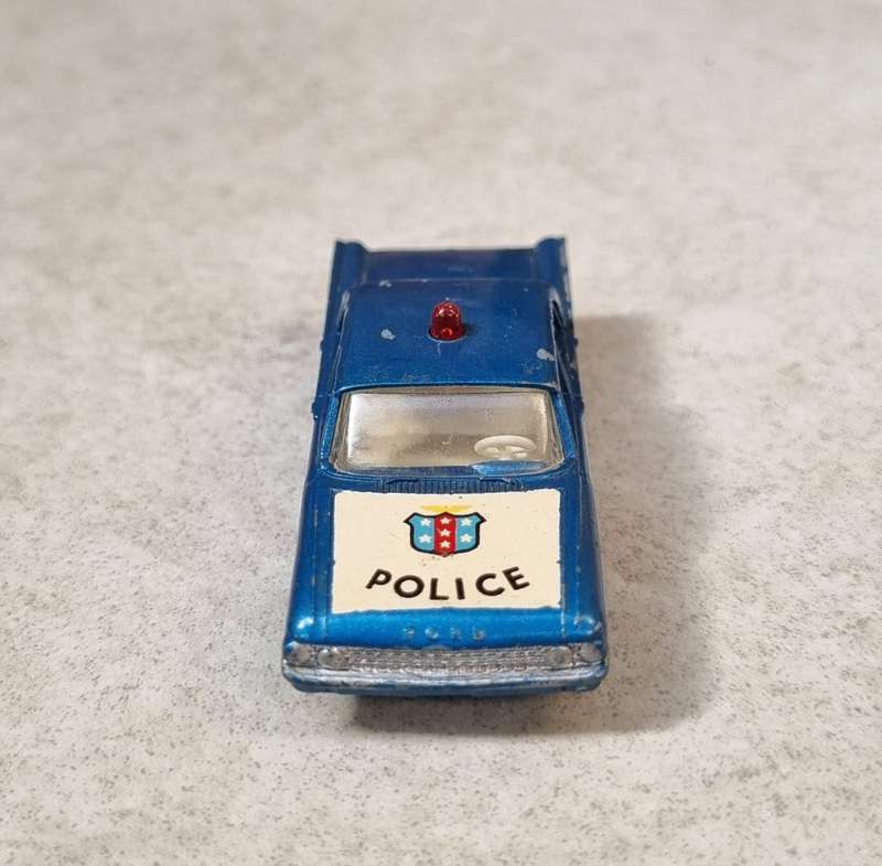Matchbox Lesney 55B Ford Fairlane Police Car