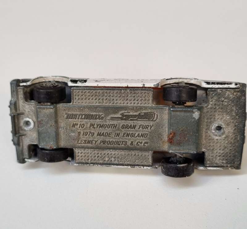 Matchbox Lesney 10f Plymouth Grand Fury Police