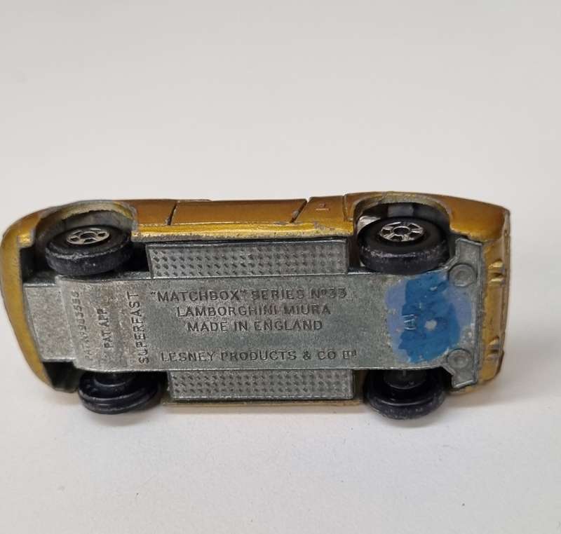 Matchbox Lesney 33C Lamborghini Miura