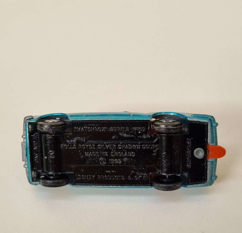 Matchbox Lesney 69C Rolls Royce Silver Shadow Coupe