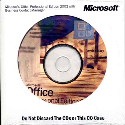 Microsoft Office Professional Edition 2003 with Business Contact Manager