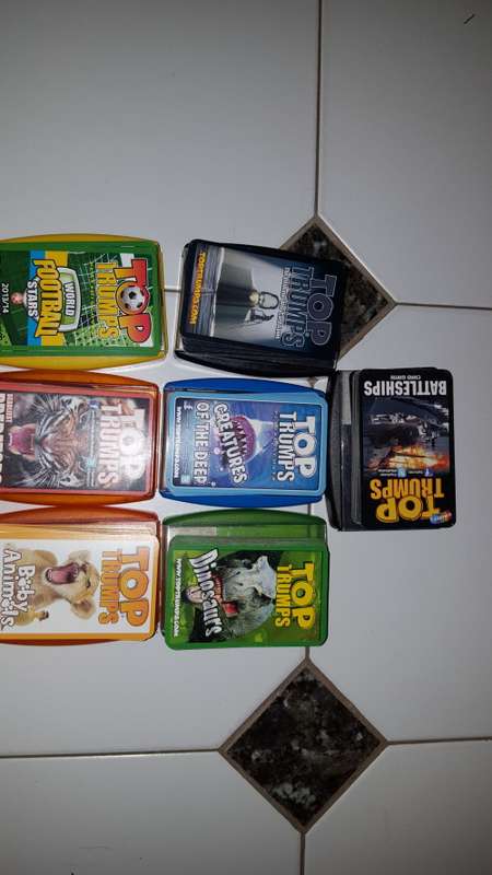 Various trump cards  good condition