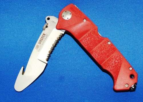 Boker - Jim Wagner - Reality Based Rescue, Red, BK-BO56