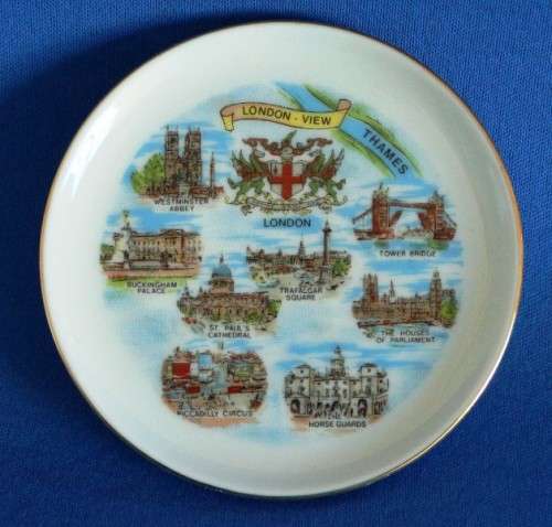 Engelbrand London Souvenir Mini Plate