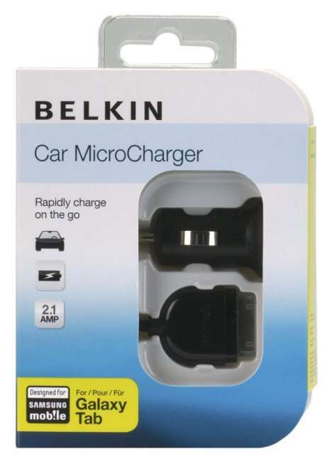 Belkin Car Micro Charger for Samsung GALAXY Tab