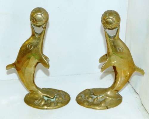 Brass Dolphins