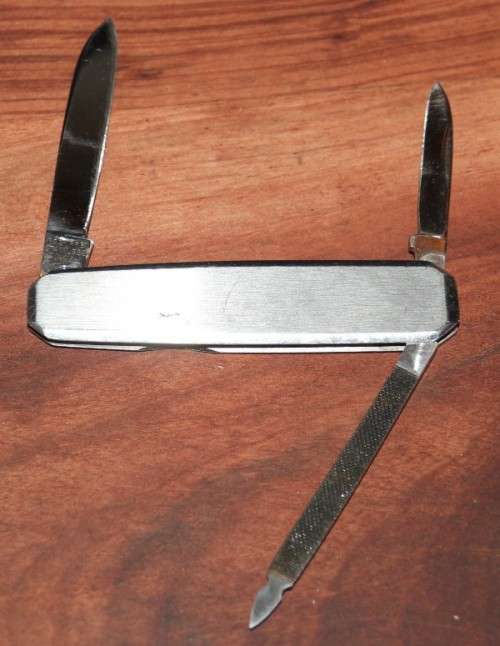 Vintage Solingen Knife - Aug Muller Sohne - Folding Pen Knife with Stahlwille Logo