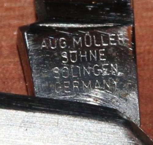 Vintage Solingen Knife - Aug Muller Sohne - Folding Pen Knife with Stahlwille Logo