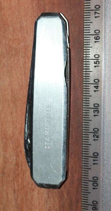 Vintage Solingen Knife - Aug Muller Sohne - Folding Pen Knife with Stahlwille Logo