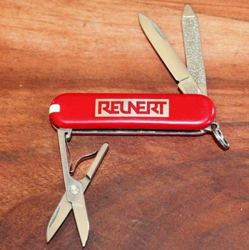 Victorinox - 58mm - Swiss Army Knife - (Classic SD) with logo REUNERT