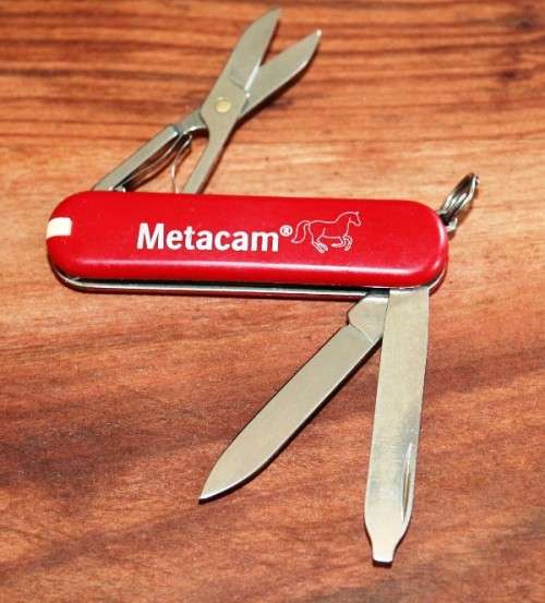 Victorinox - 58mm - Swiss Army Knife - (Classic SD) with logo Metacam