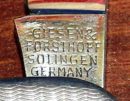 Vintage - Giesen and Forsthoff pocket knife - Made in Solingen, Germany