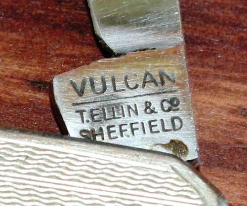 Vintage - T Ellin and co, Vulcan Pocket Knife