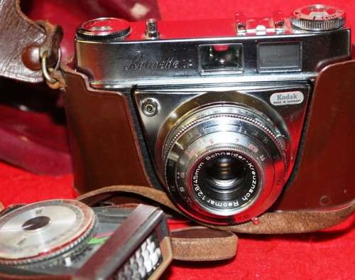 Kodak Rettinette 1A camera plus Sekonic Auto Lum